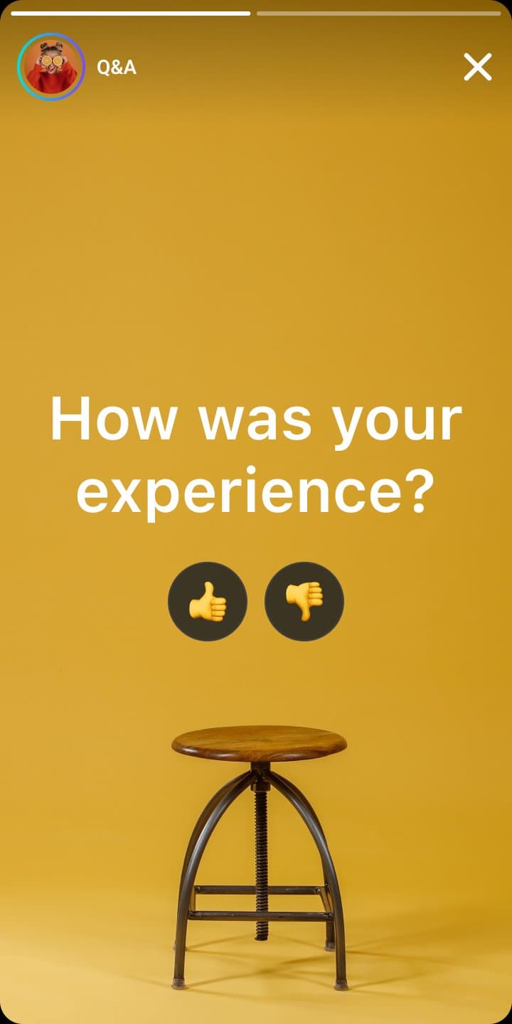 AI-generated story screen: Weekend getaway to AlUla for couples — flight + hotel package